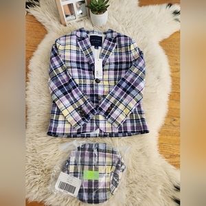 Manteau Janie And Jack Vert Citron 'City Museum' - Taille 10 Pour Fille - Neuf Avec étiquettes (NWT)